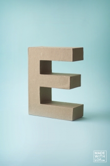 E de cartón kraft
