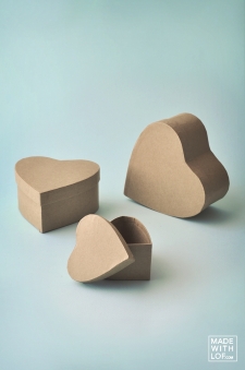 Cajas de corazón